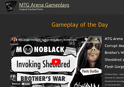 MTG Arena Gameplays